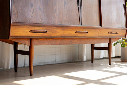 Herning Furniture 丹麥玫瑰木高邊櫃 OLDANMARK