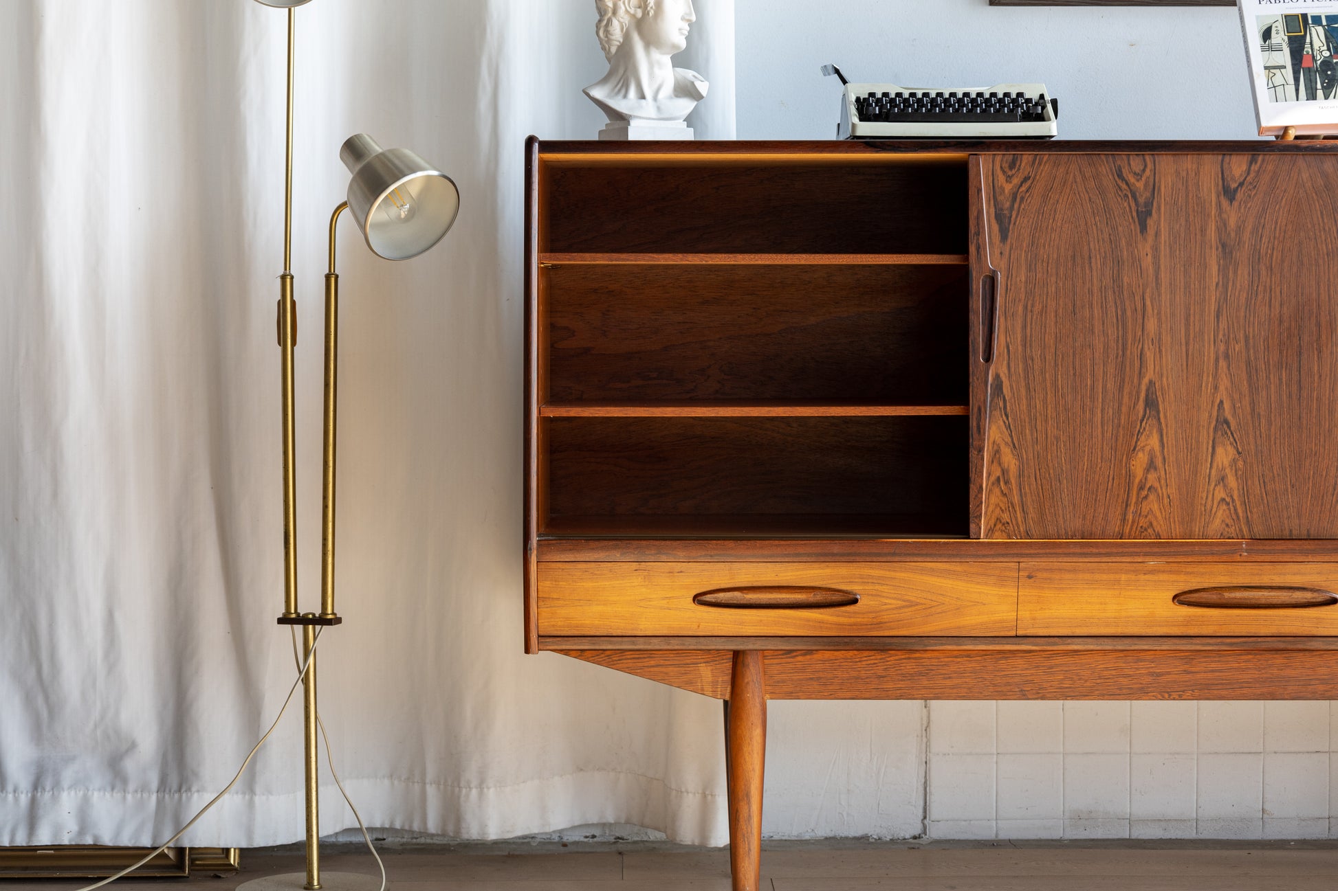 Herning Furniture 丹麥玫瑰木高邊櫃 OLDANMARK