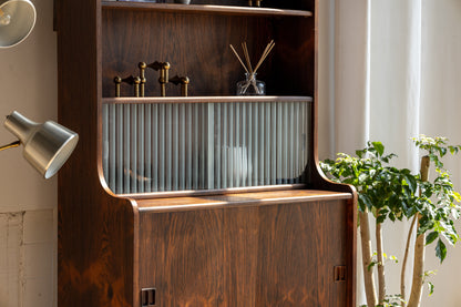 丹麥 現代 玫瑰木 高型 書櫃 OLDANMARK