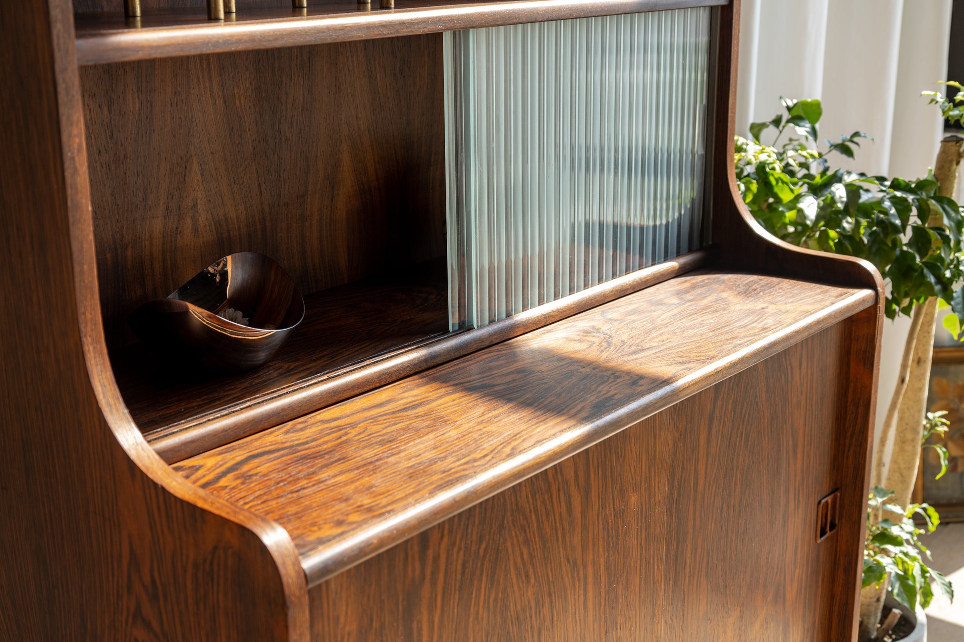 丹麥 現代 玫瑰木 高型 書櫃 OLDANMARK