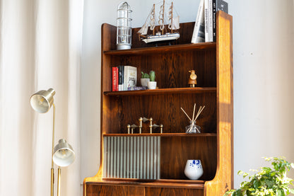 丹麥 現代 玫瑰木 高型 書櫃 OLDANMARK