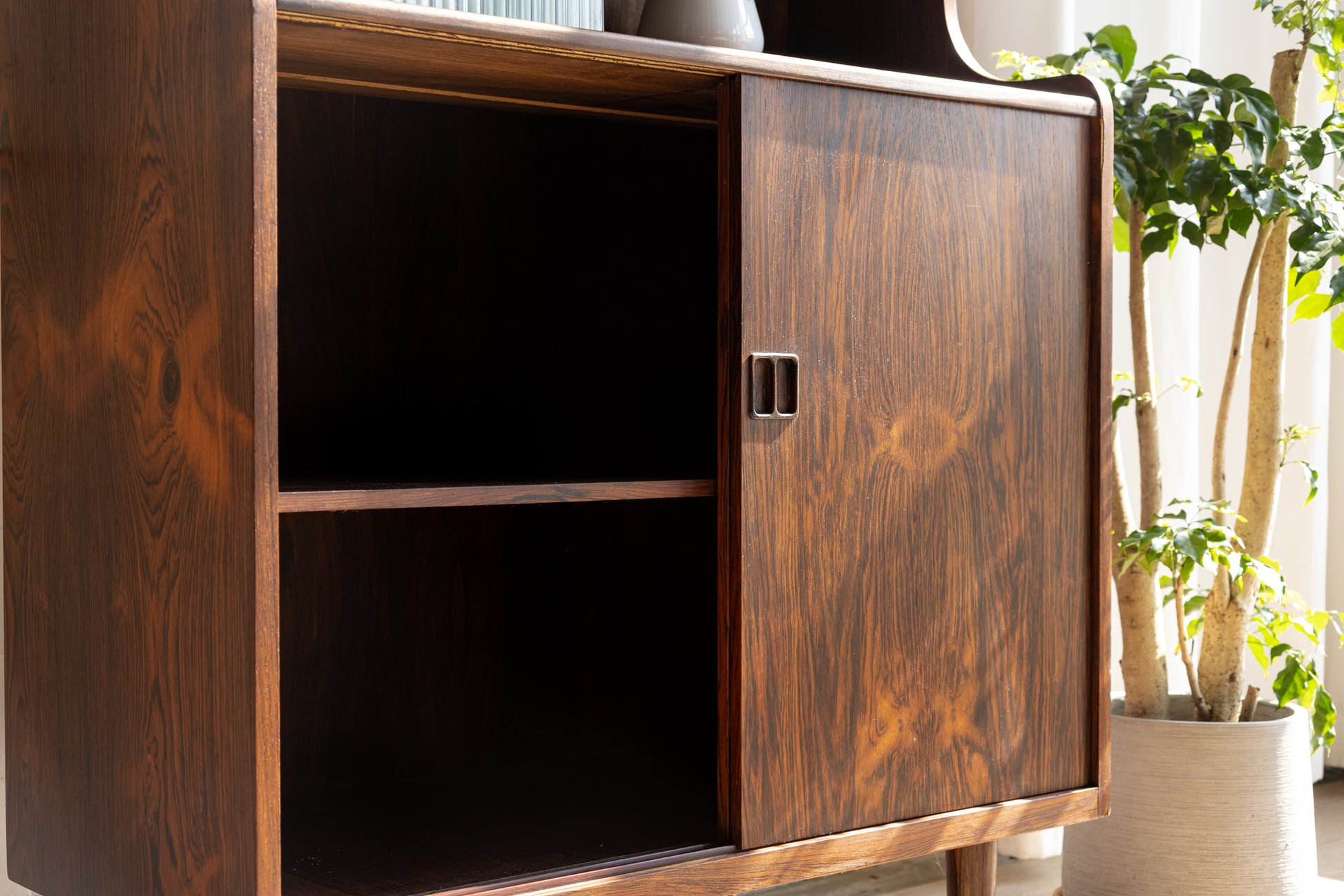 丹麥 現代 玫瑰木 高型 書櫃 OLDANMARK