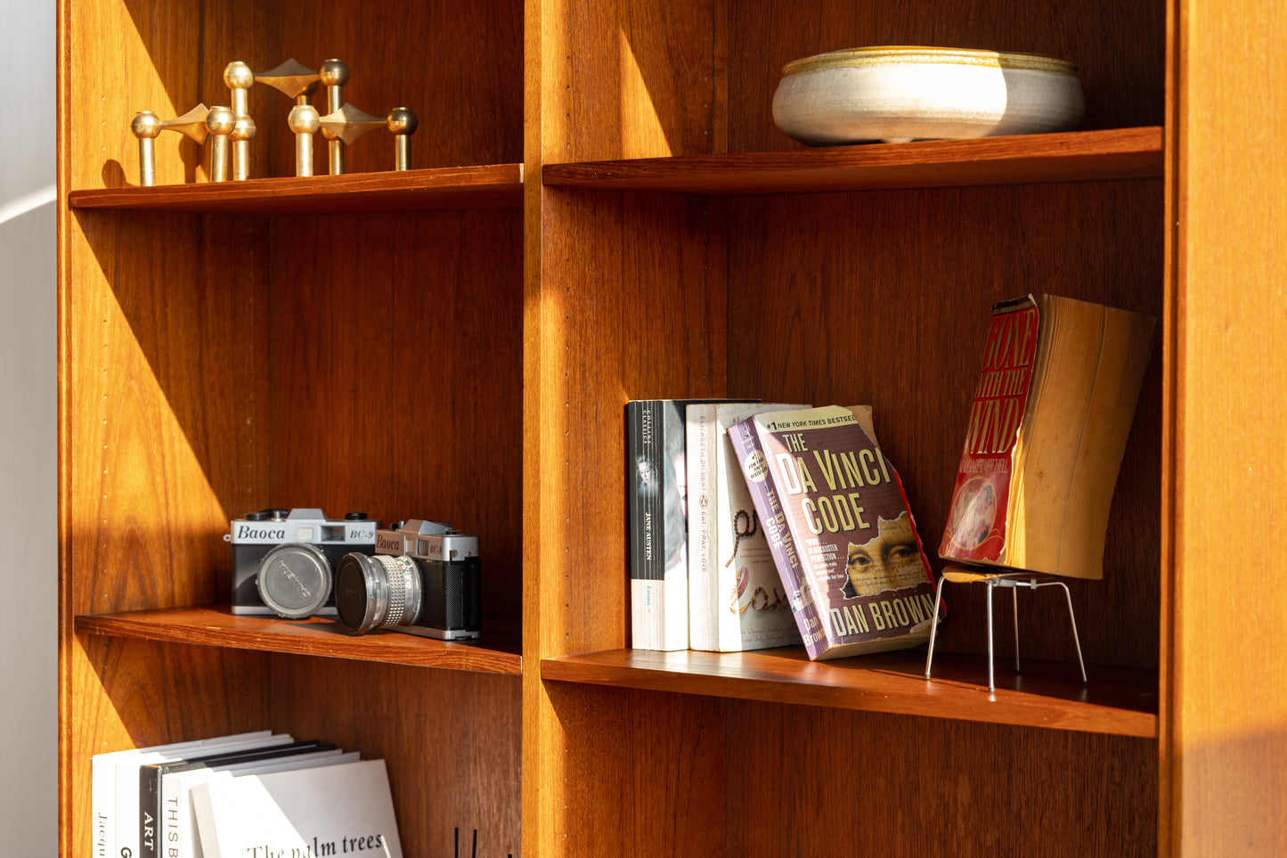 丹麥 柚木 開放式 層架 儲物櫃 OLDANMARK