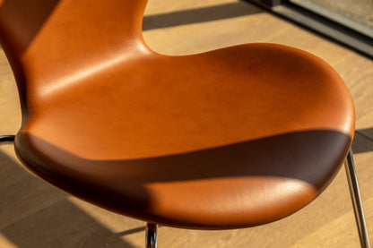 Fritz Hansen Series 7 #Cognac Leather OLDANMARK