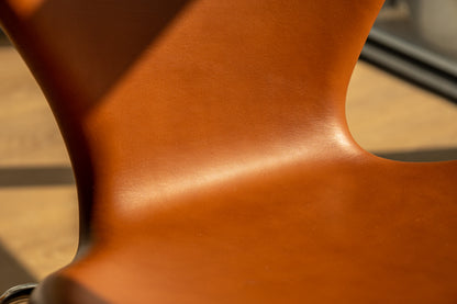 Fritz Hansen Series 7 #Cognac Leather OLDANMARK
