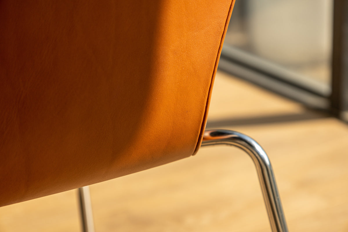 Fritz Hansen Series 7 #Cognac Leather OLDANMARK
