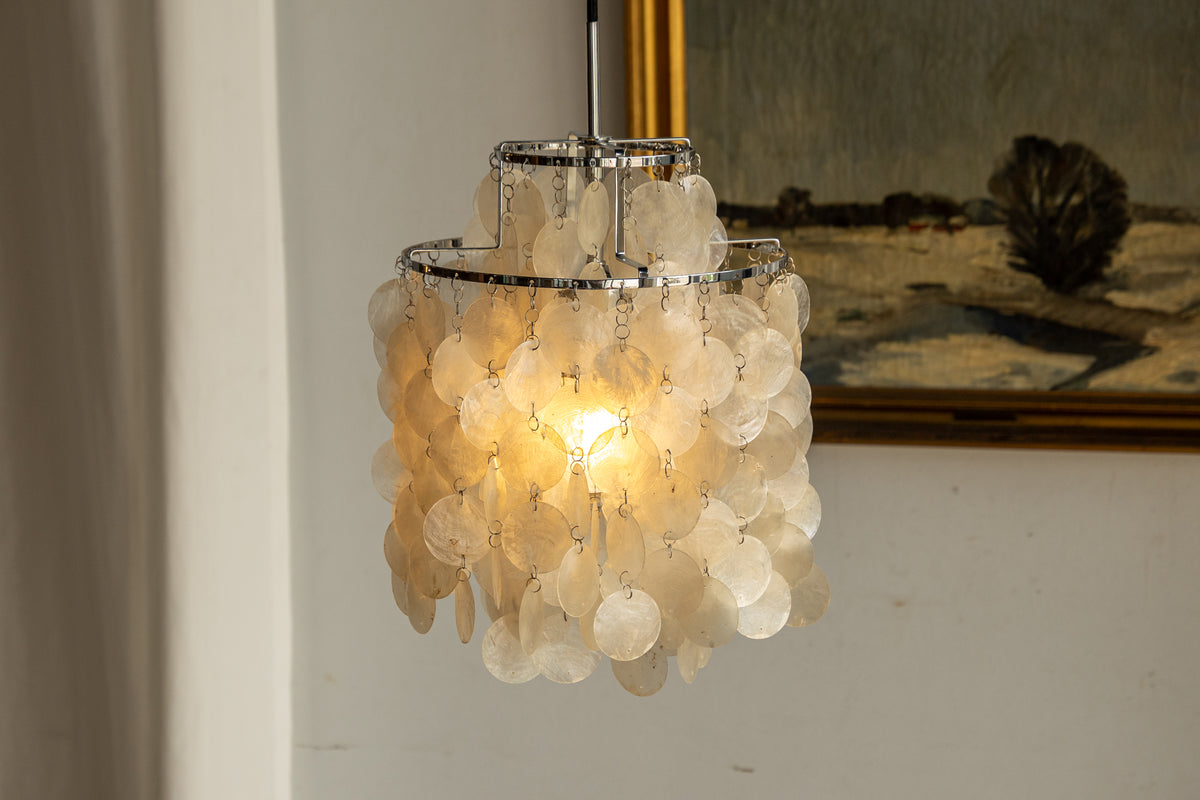 Verner Panton Fun 2DM Suspension Lamp OLDANMARK