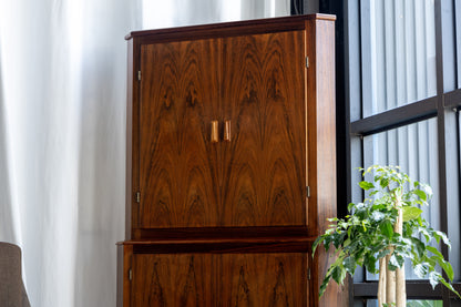 丹麥 玫瑰木 雙層 轉角櫃 OLDANMARK