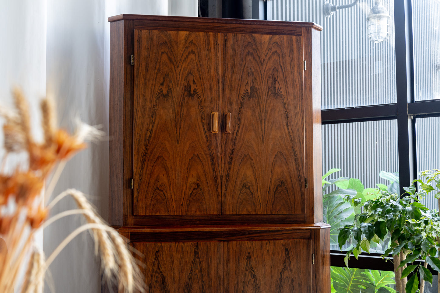 丹麥 玫瑰木 雙層 轉角櫃 OLDANMARK