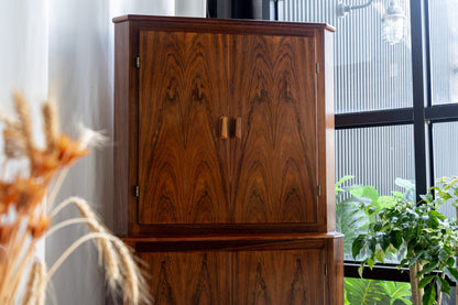 丹麥 玫瑰木 雙層 轉角櫃 OLDANMARK