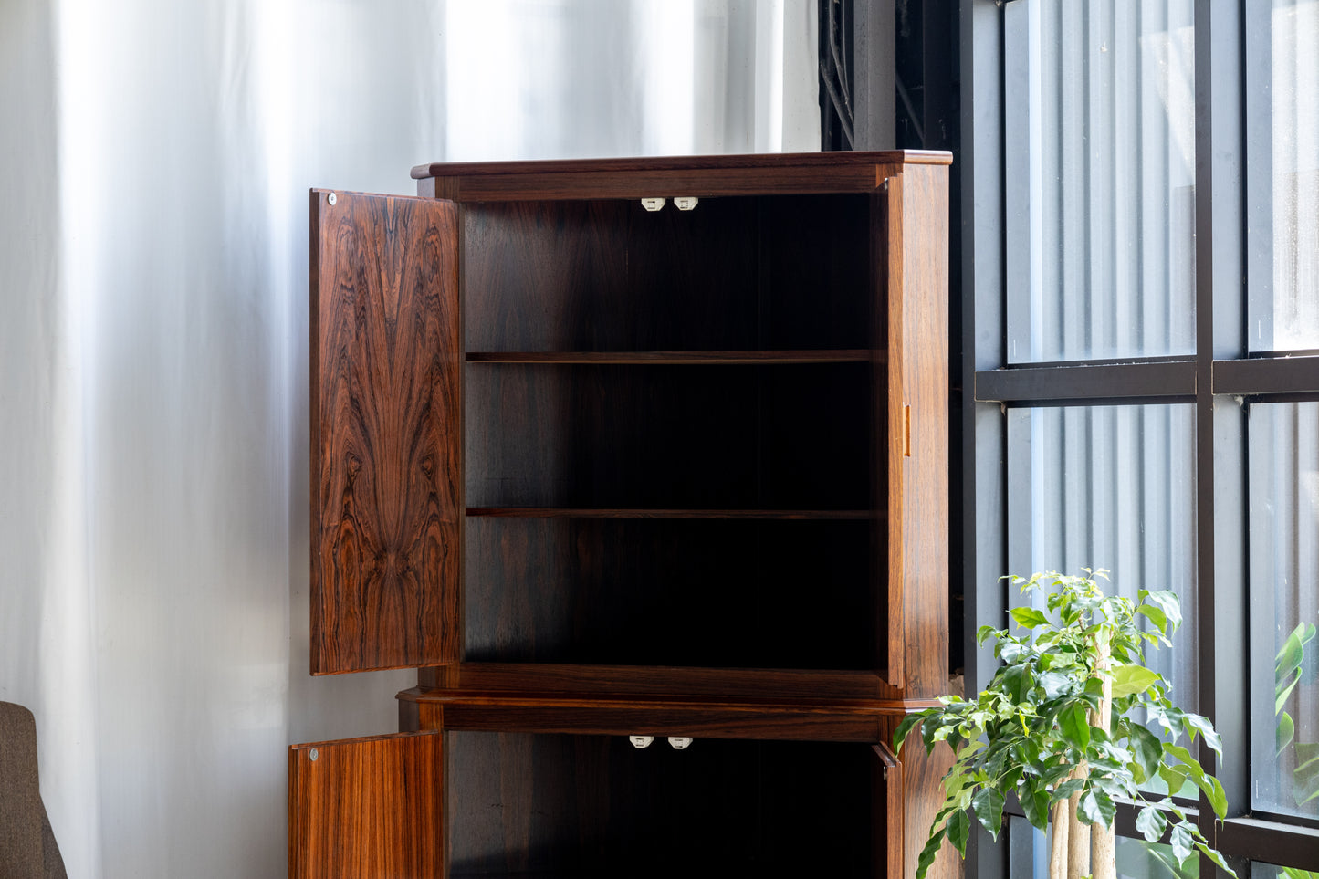 丹麥 玫瑰木 雙層 轉角櫃 OLDANMARK