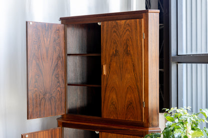 丹麥 玫瑰木 雙層 轉角櫃 OLDANMARK