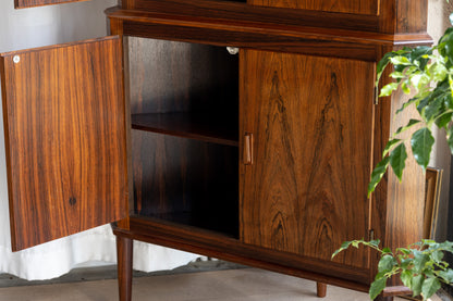 丹麥 玫瑰木 雙層 轉角櫃 OLDANMARK