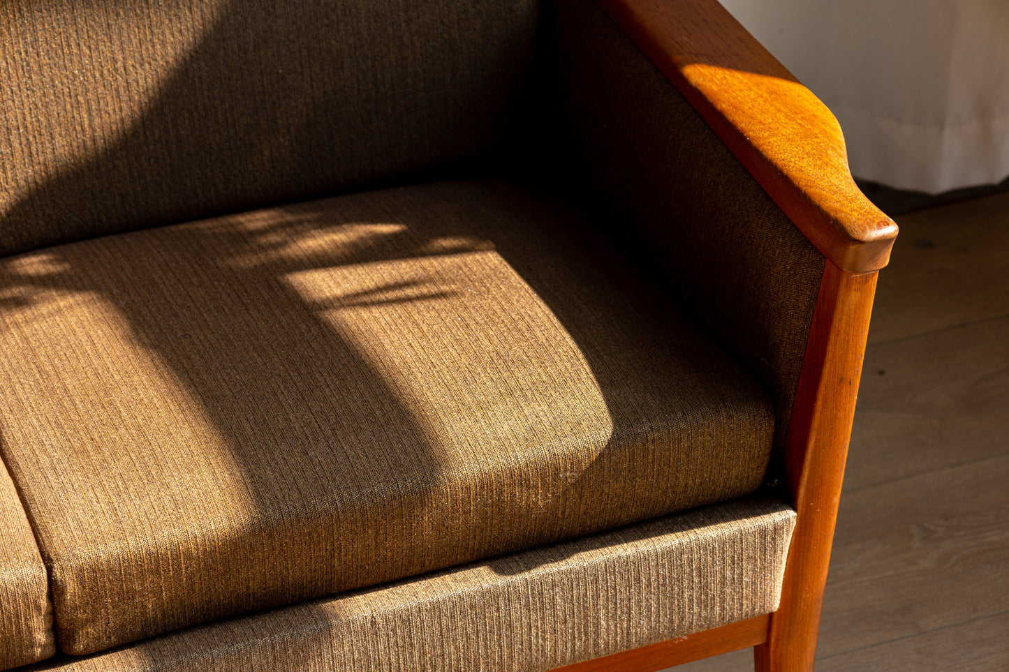 丹麥 現代 柚木 三人座沙發 OLDANMARK