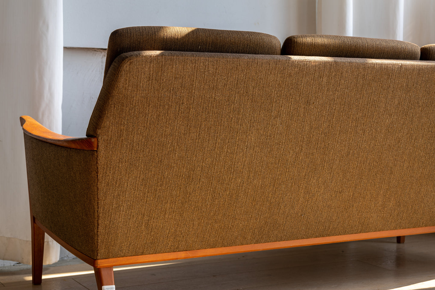 丹麥 現代 柚木 三人座沙發 OLDANMARK