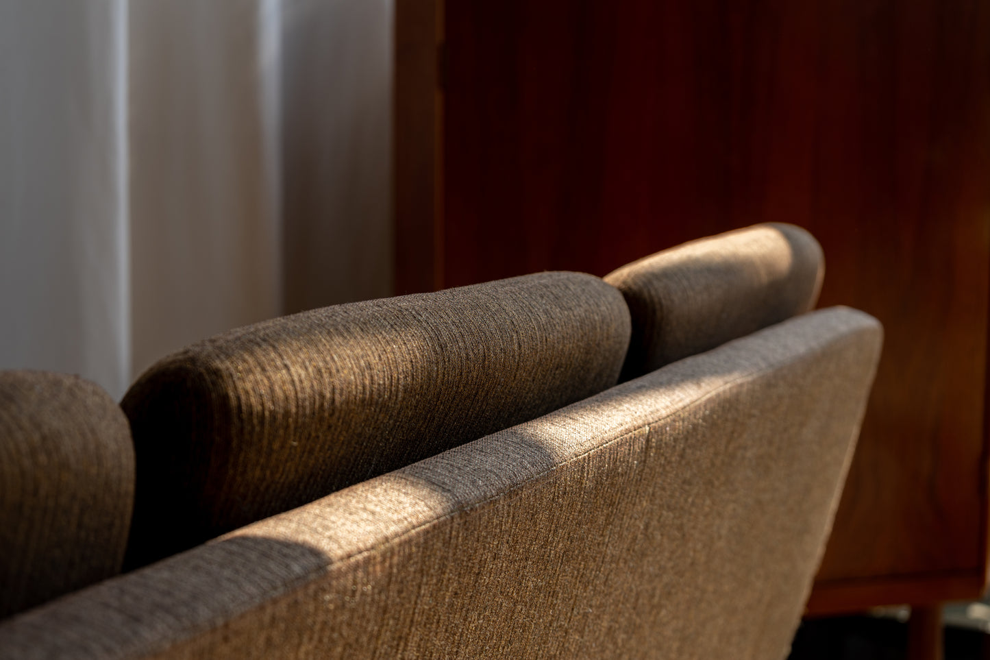 丹麥 現代 柚木 三人座沙發 OLDANMARK