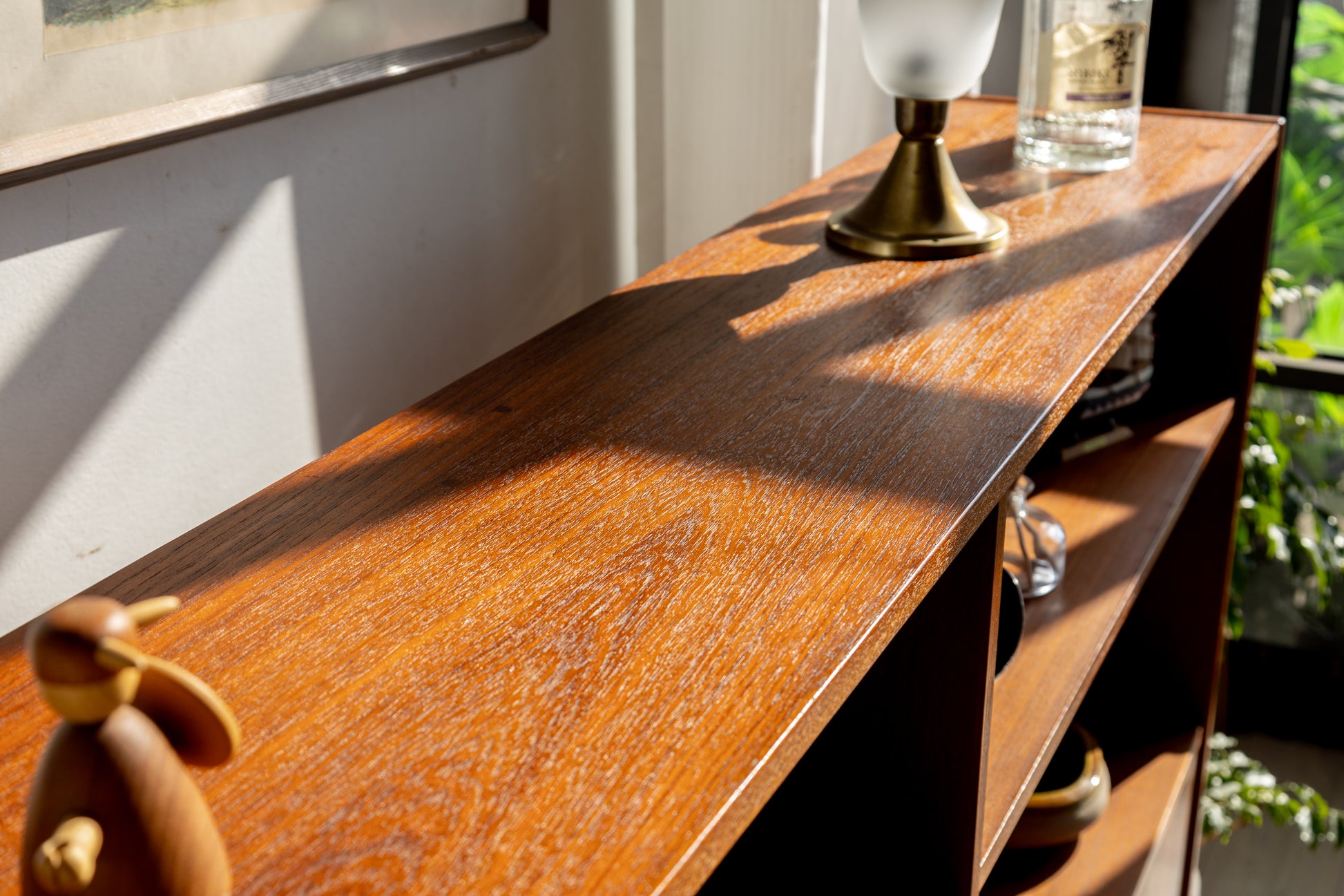 丹麥 柚木 多功能 展示邊櫃 OLDANMARK