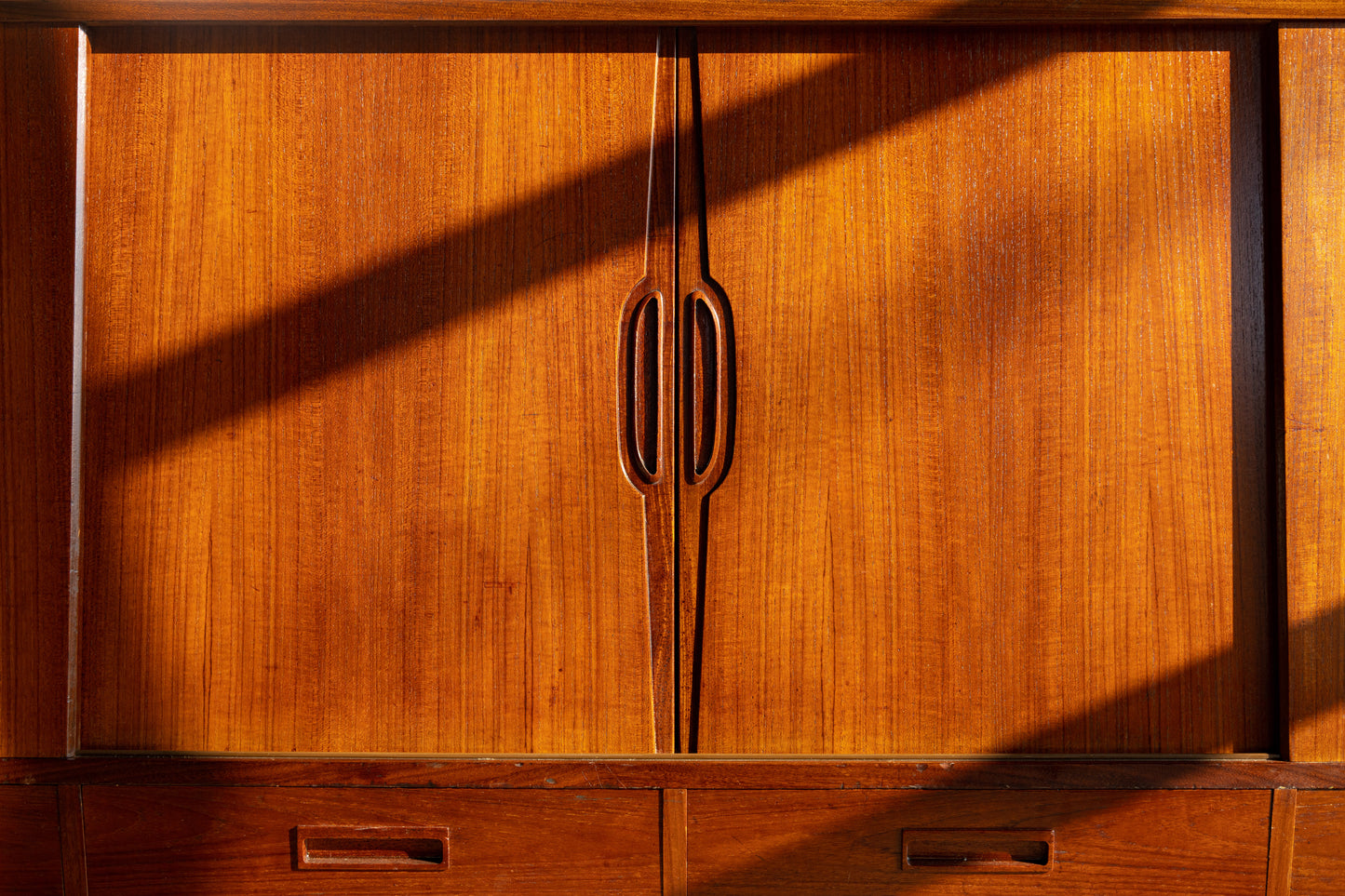 Børge Seindal 丹麥 柚木 長型邊櫃 OLDANMARK