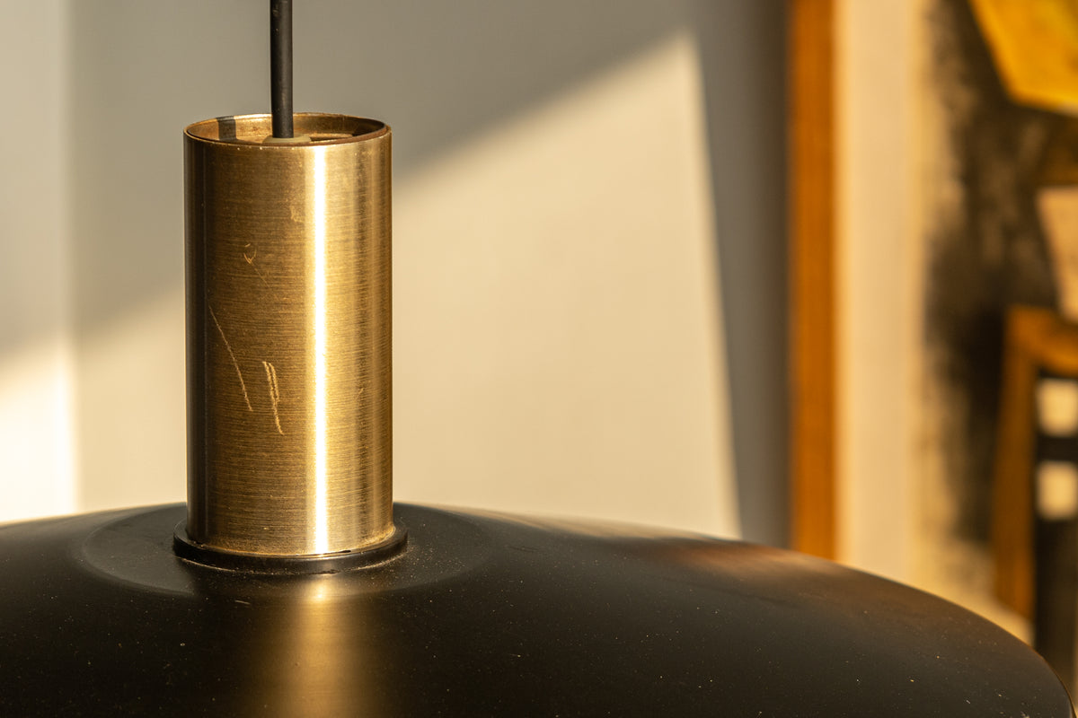 丹麥 琥珀壓克力金屬吊燈 OLDANMARK
