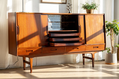 Børge Seindal 丹麥 柚木 長型邊櫃 OLDANMARK