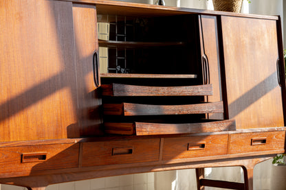 Børge Seindal 丹麥 柚木 長型邊櫃 OLDANMARK