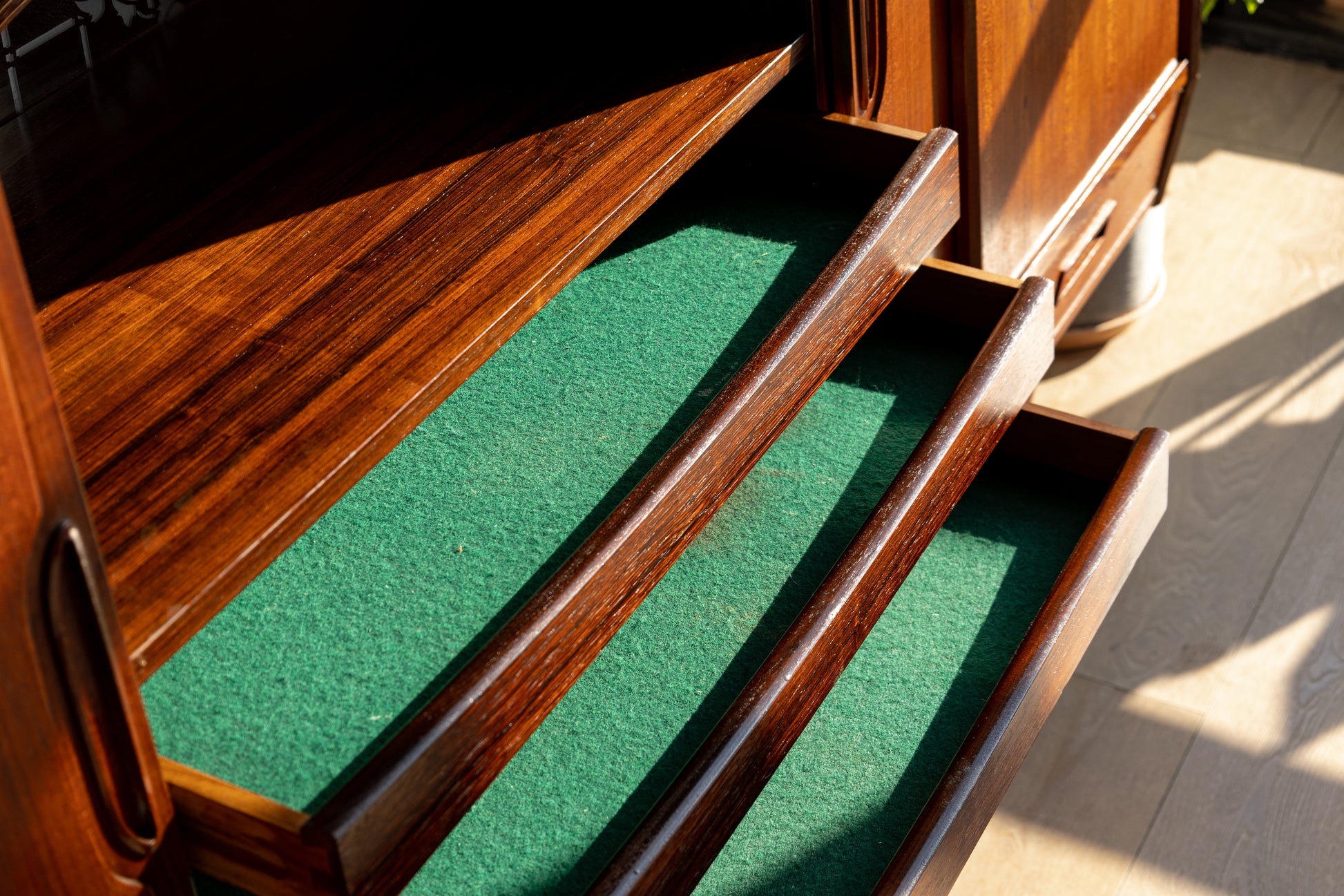 Børge Seindal 丹麥 柚木 長型邊櫃 OLDANMARK