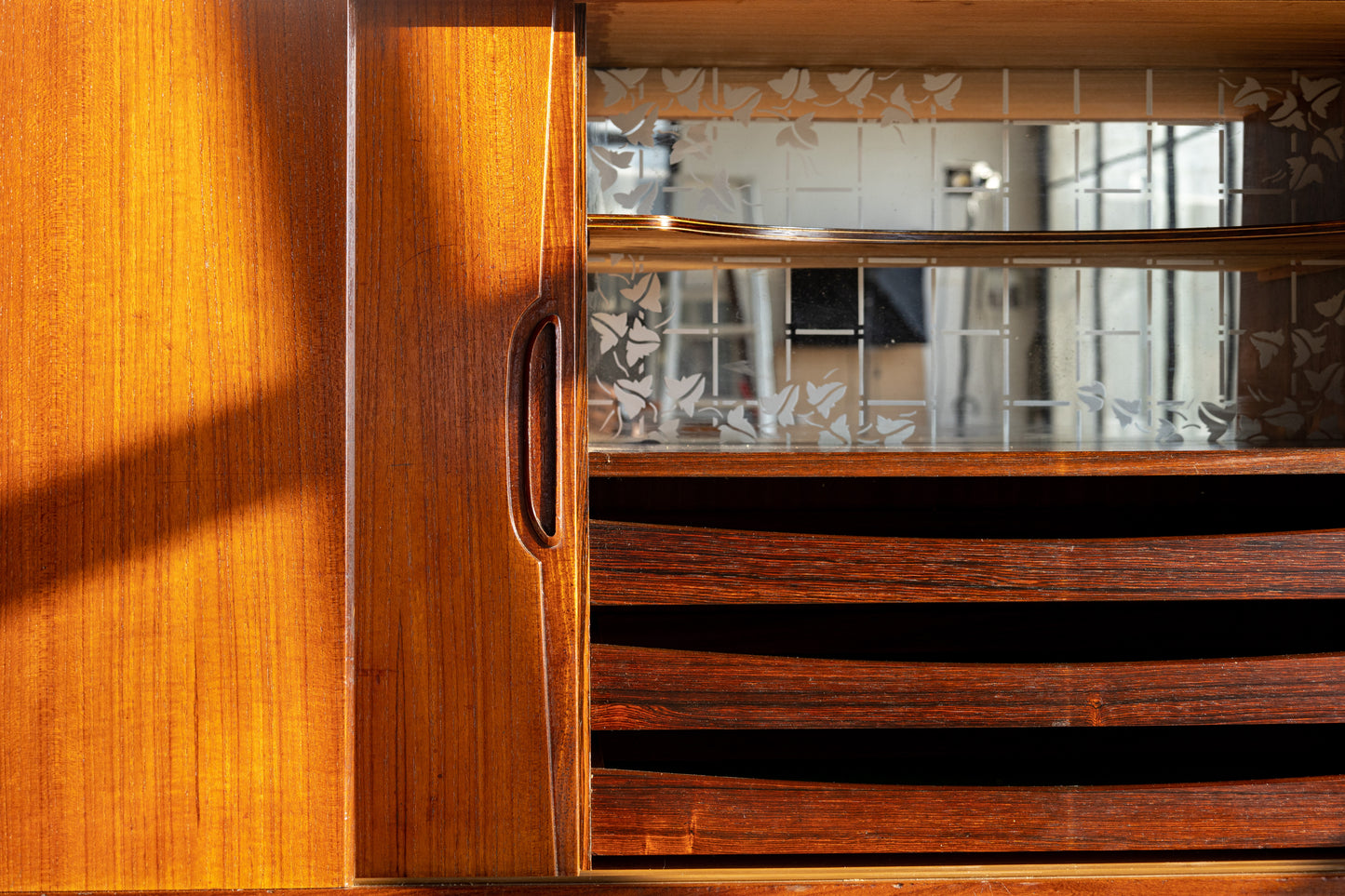 Børge Seindal 丹麥 柚木 長型邊櫃 OLDANMARK