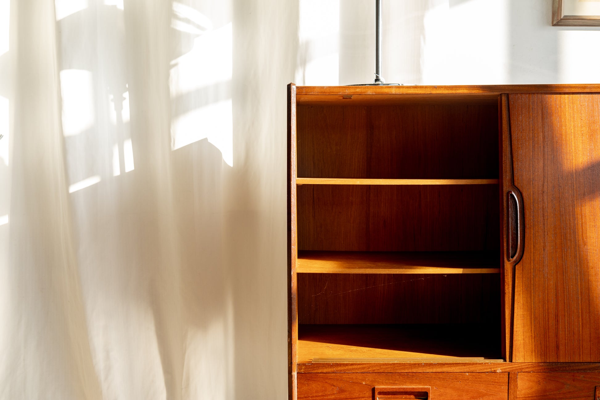 Børge Seindal 丹麥 柚木 長型邊櫃 OLDANMARK