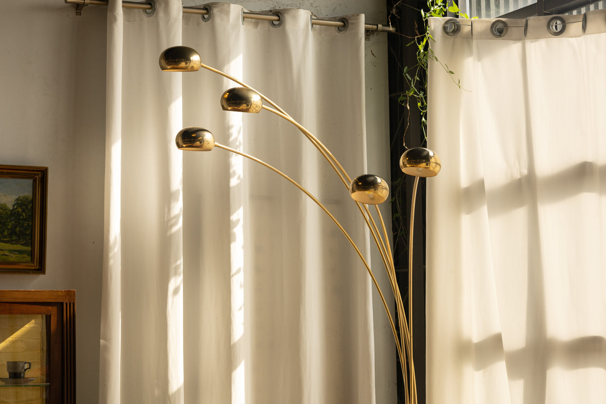 5-Arm Floor Lamp 立燈 金 OLDANMARK