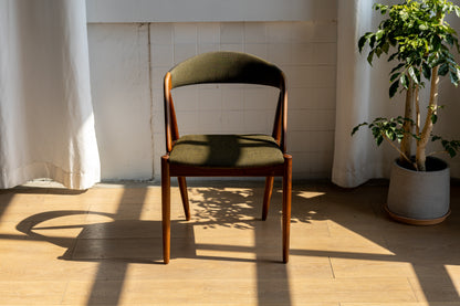 Kai Kristiansen Model 31 餐椅/綠絨布 OLDANMARK