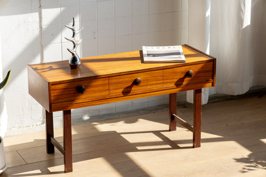 丹麥 柚木 三抽 小邊櫃 OLDANMARK