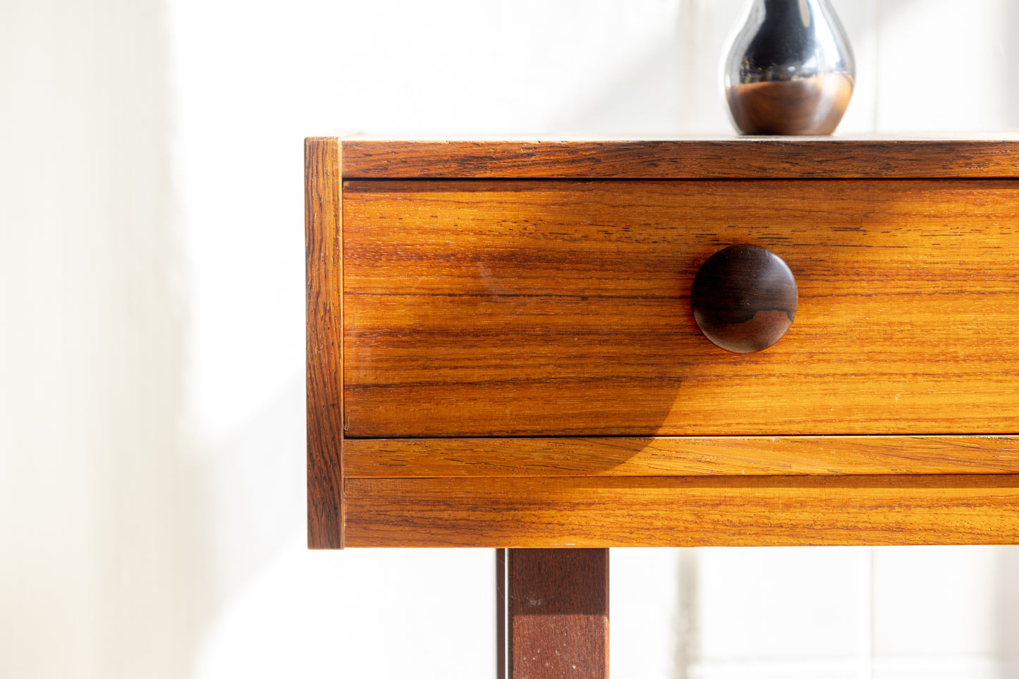 丹麥 柚木 三抽 小邊櫃 OLDANMARK