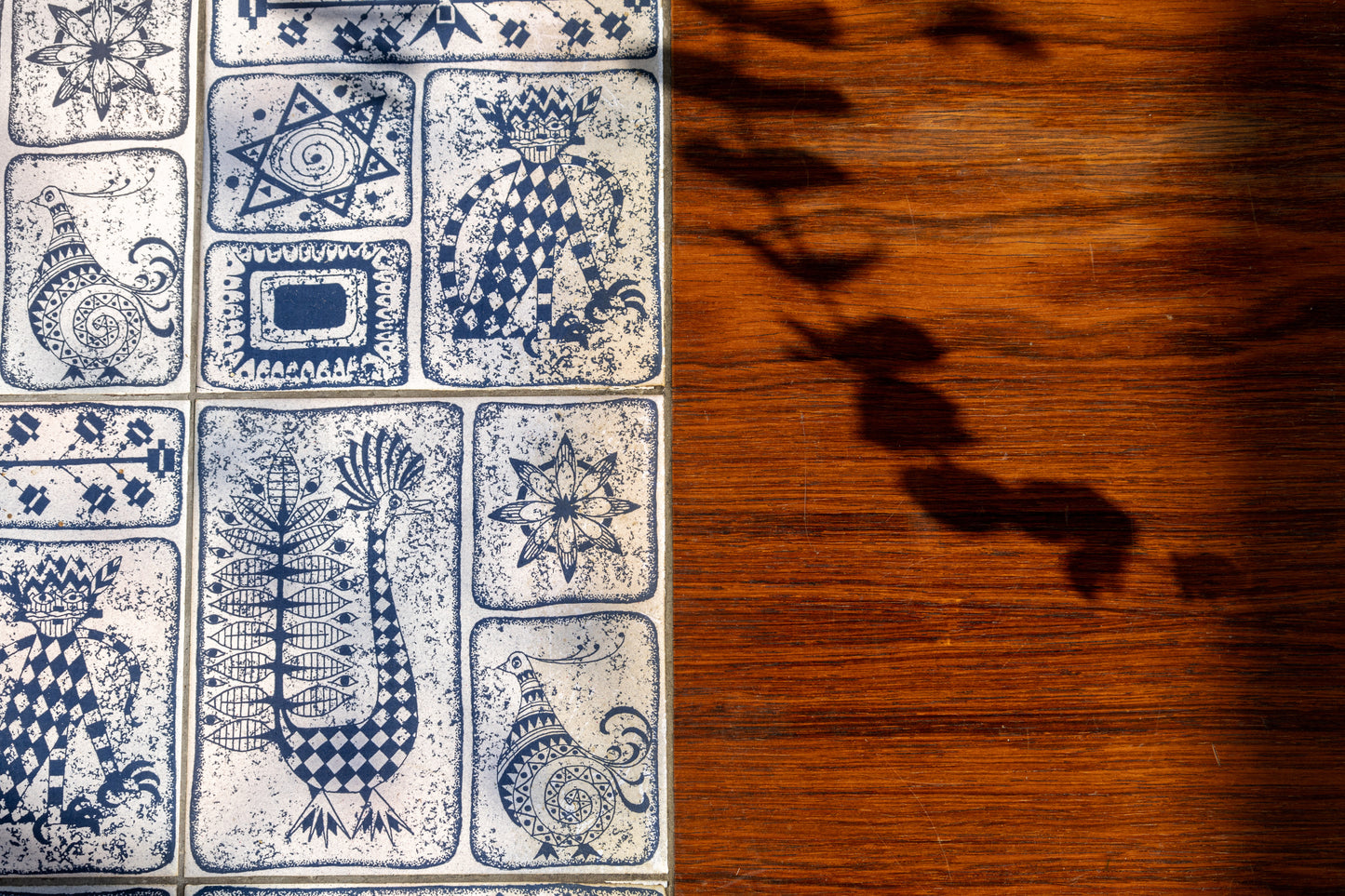 Arrebo Møbler 丹麥 玫瑰木 瓷磚 咖啡桌 OLDANMARK