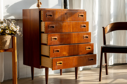 丹麥 玫瑰木 燈光 展示櫃 (副本) OLDANMARK