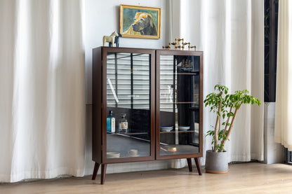 Gunni Omann Model 10 玫瑰木玻璃展示櫃 OLDANMARK
