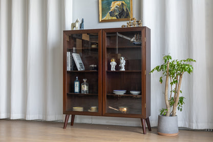 Gunni Omann Model 10 玫瑰木玻璃展示櫃 OLDANMARK
