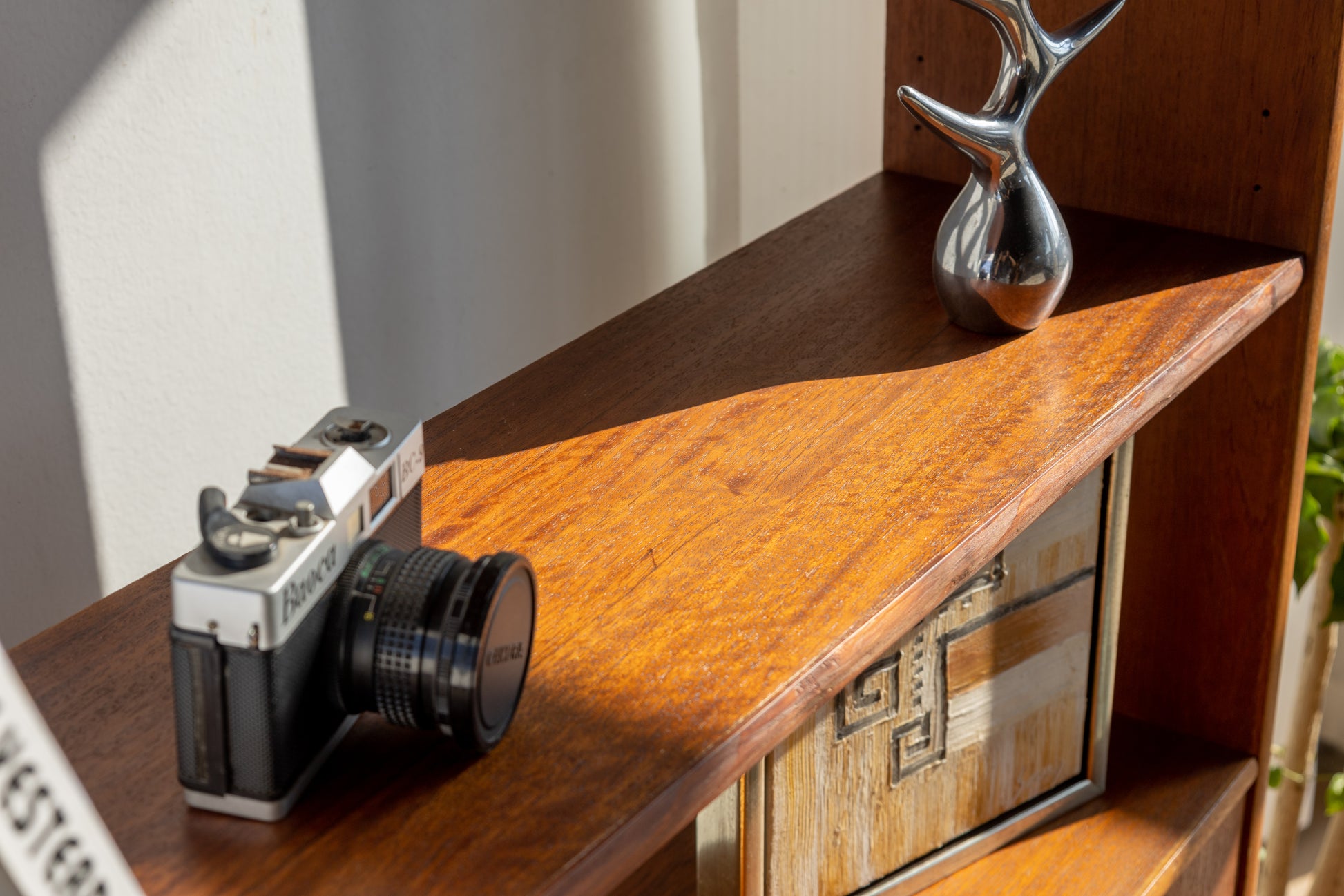 丹麥 柚木 三抽 餐邊展示櫃 OLDANMARK