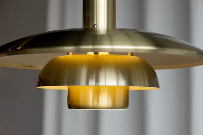 丹麥 三層 黃銅 漸層 吊燈 OLDANMARK