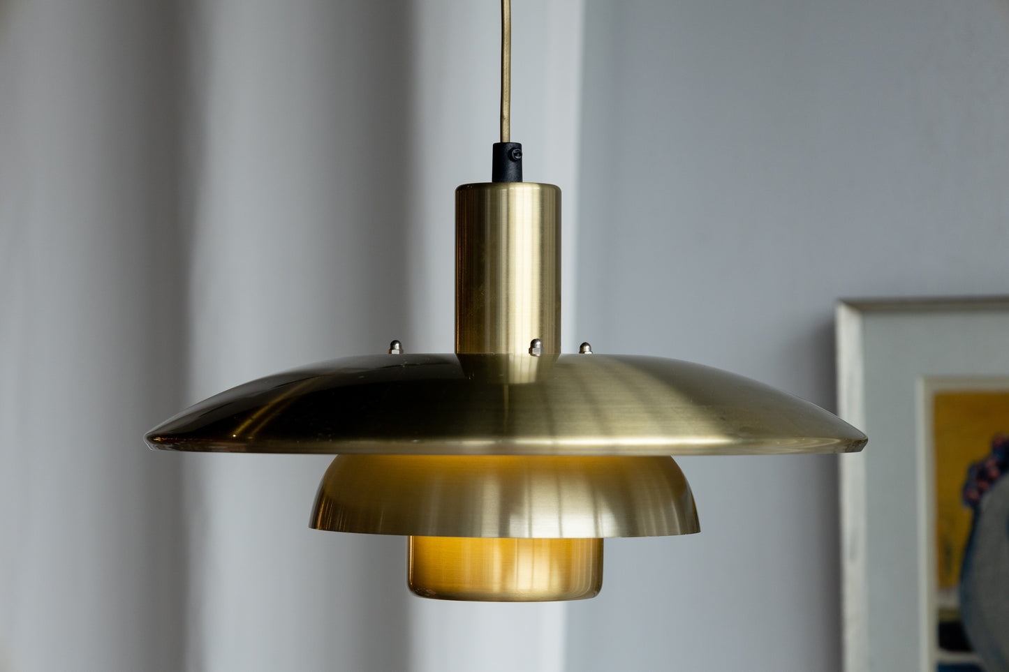 丹麥 三層 黃銅 漸層 吊燈 OLDANMARK