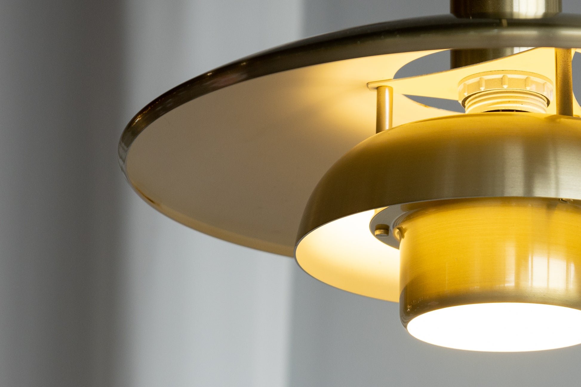 丹麥 三層 黃銅 漸層 吊燈 OLDANMARK