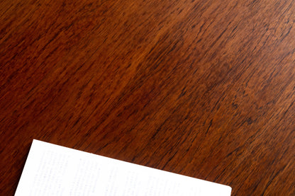 丹麥 柚木 單側 三抽 書桌 OLDANMARK