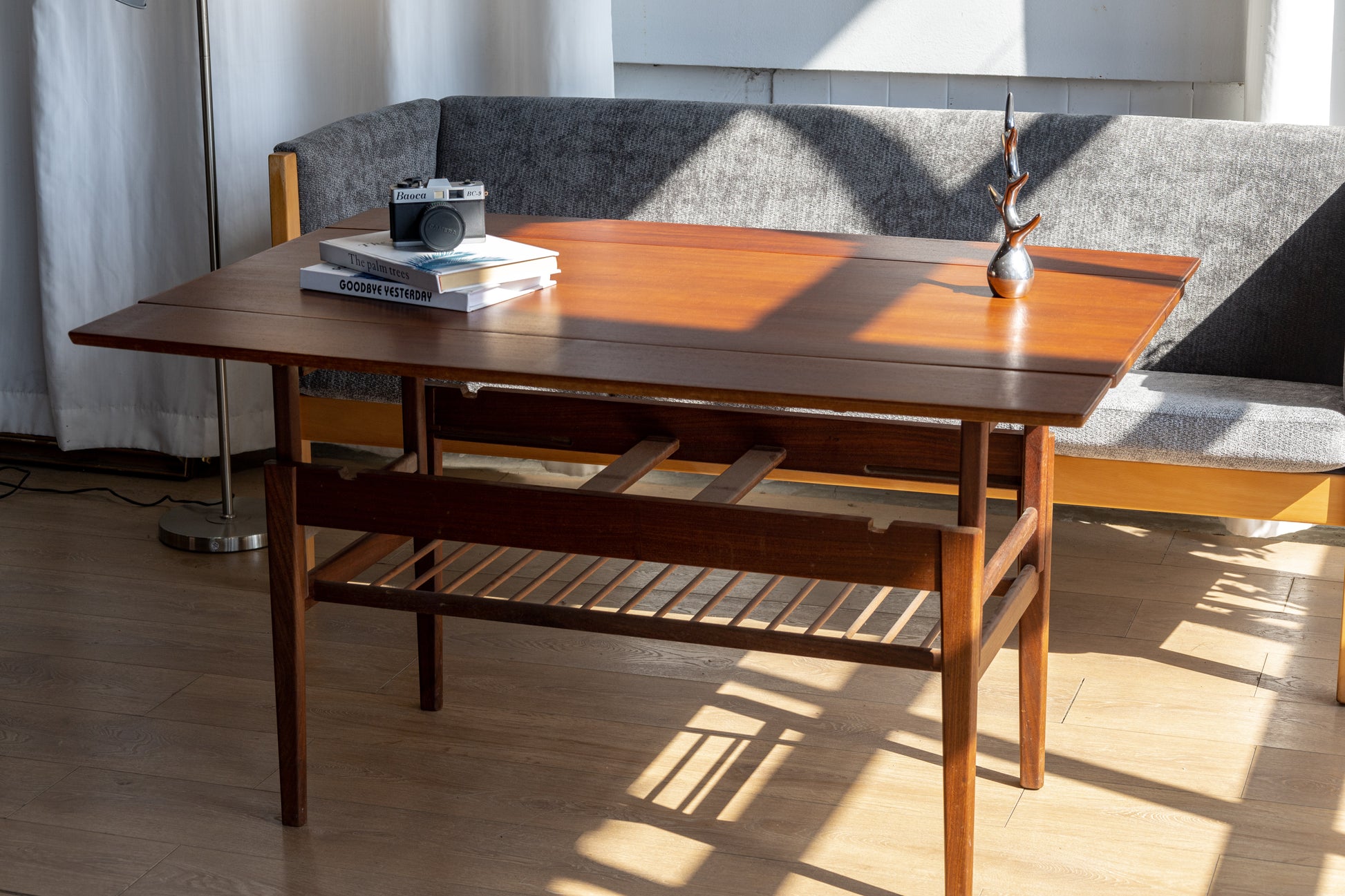 丹麥 柚木 古典 升降 延伸 哥本哈根桌 OLDANMARK