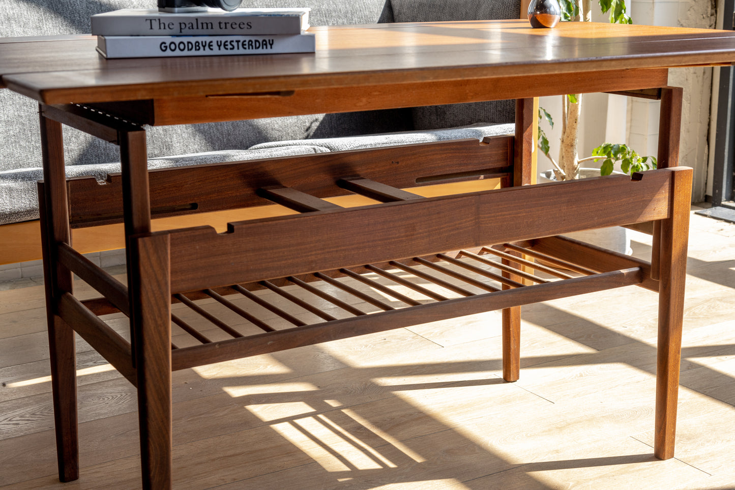 丹麥 柚木 古典 升降 延伸 哥本哈根桌 OLDANMARK