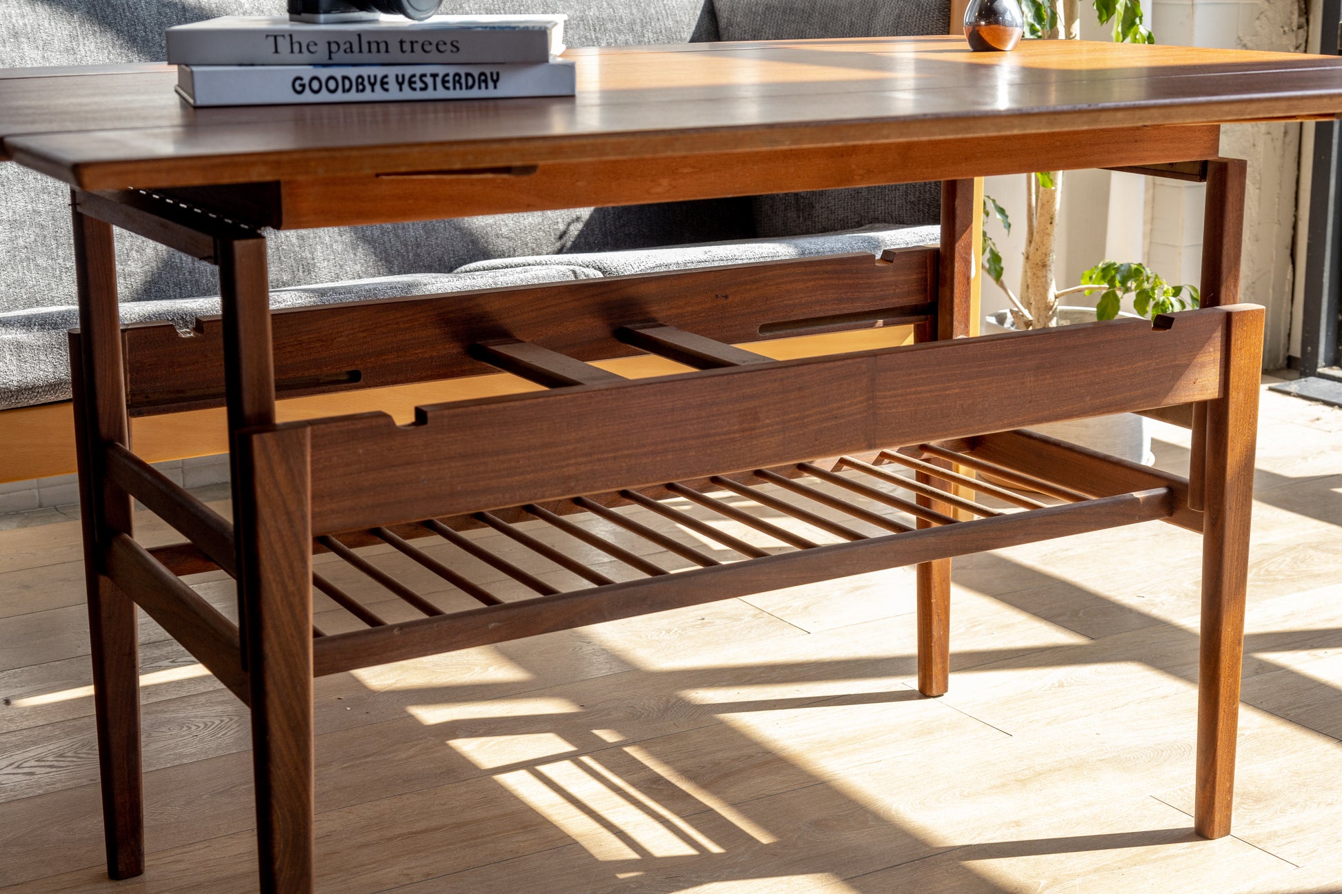 丹麥 柚木 古典 升降 延伸 哥本哈根桌 OLDANMARK