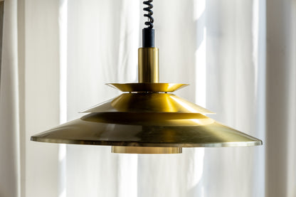 丹麥 多層次 黃銅 伸縮 吊燈 OLDANMARK