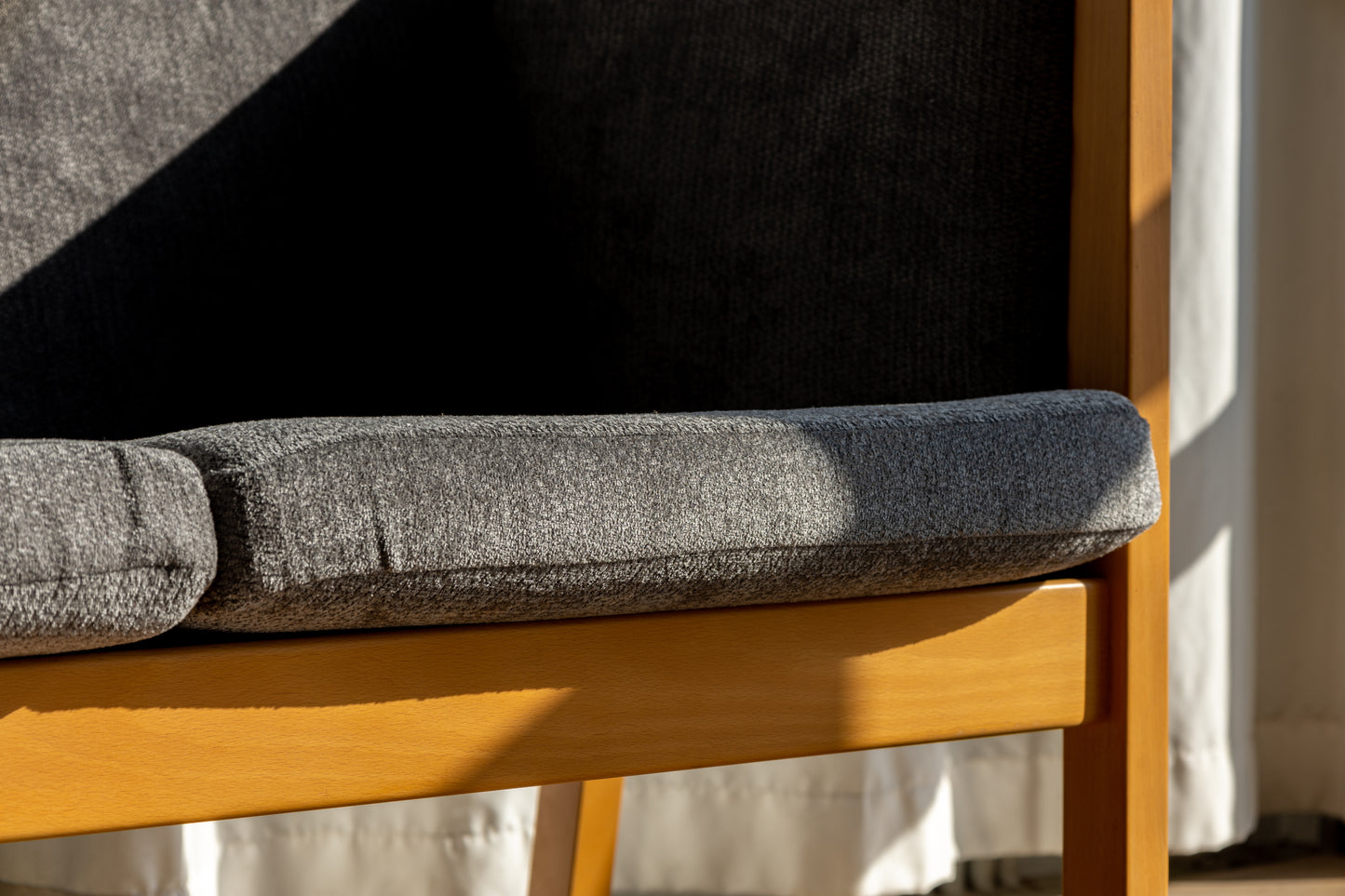 Hans J. Wegner GE285 灰色 三人沙發 OLDANMARK