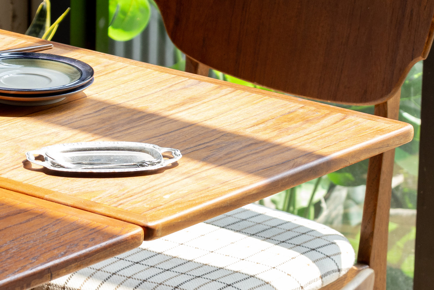 丹麥 柚木 延伸 餐桌 OLDANMARK