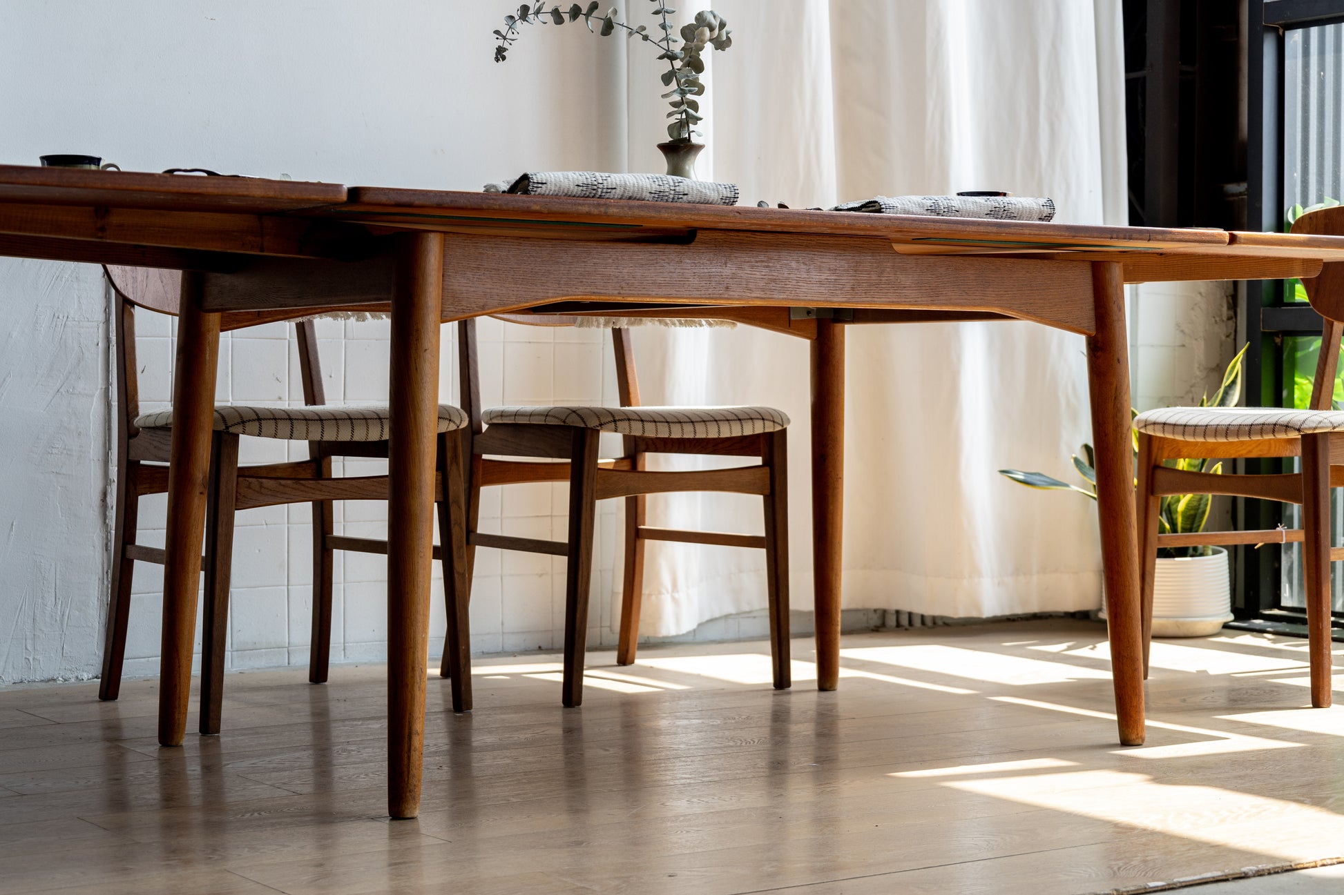 丹麥 柚木 延伸 餐桌 OLDANMARK