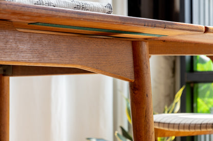 丹麥 柚木 延伸 餐桌 OLDANMARK