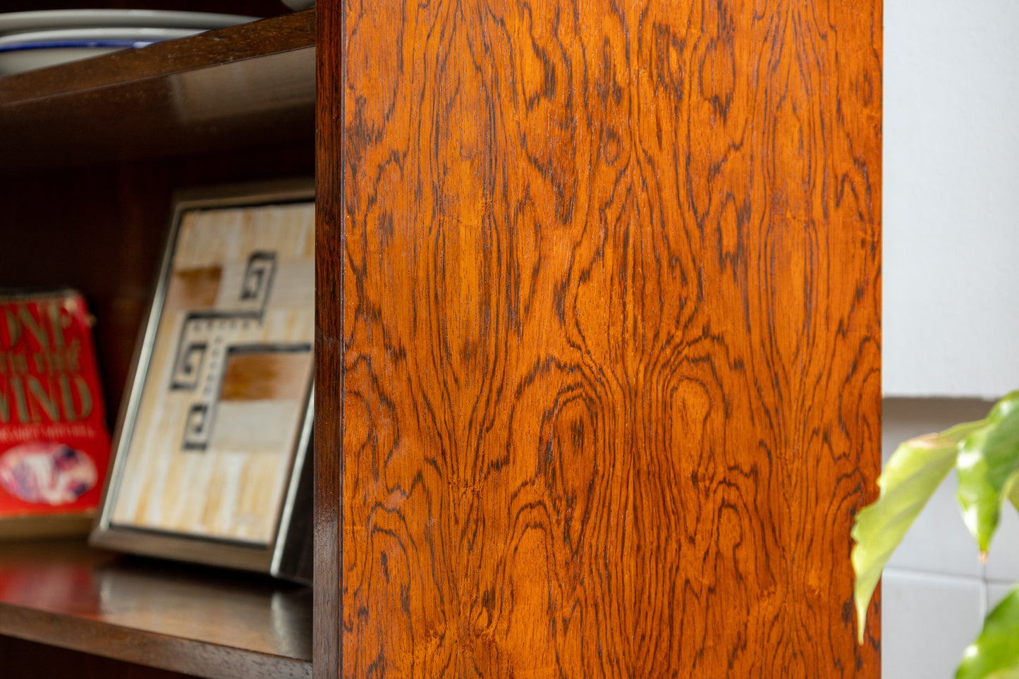 丹麥 玫瑰木 玻璃 滑門 邊櫃 OLDANMARK